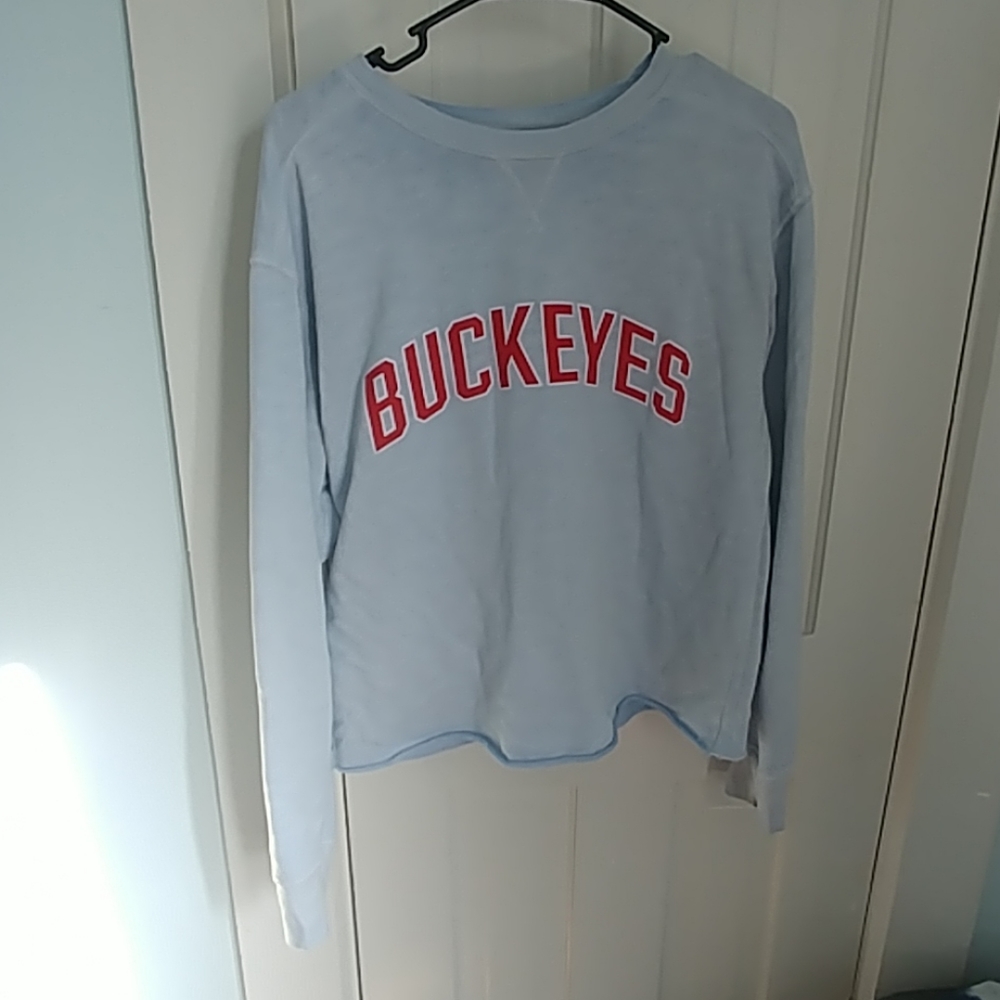 PINK Ohio State long sleeve